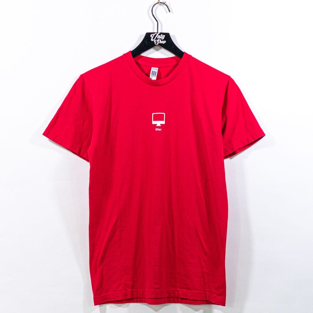 Apple iMac PC User Invention T-Shirt Medium Y2K Employee Funny Joke